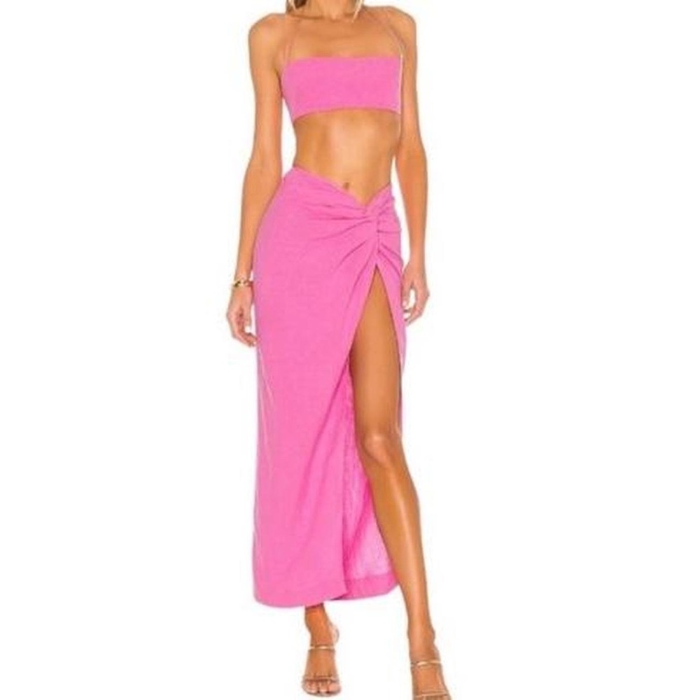 Natalie Rolt Kaia Skirt - Bubble Gum Pink- Size 2/Medium